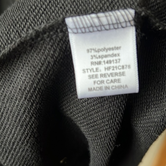 NWOT never worn. HYFVE tiered zip up A line long hoodie - Picture 11 of 11